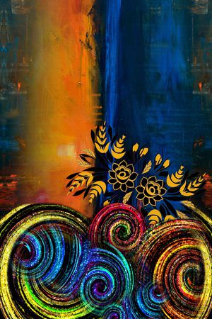 定位花印花华亿平台图片