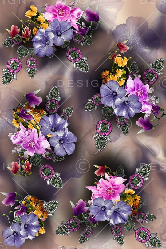 泼墨印花华亿平台图片