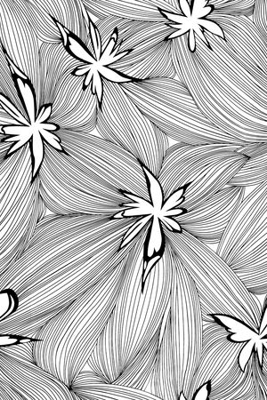 线条画印花华亿平台图片