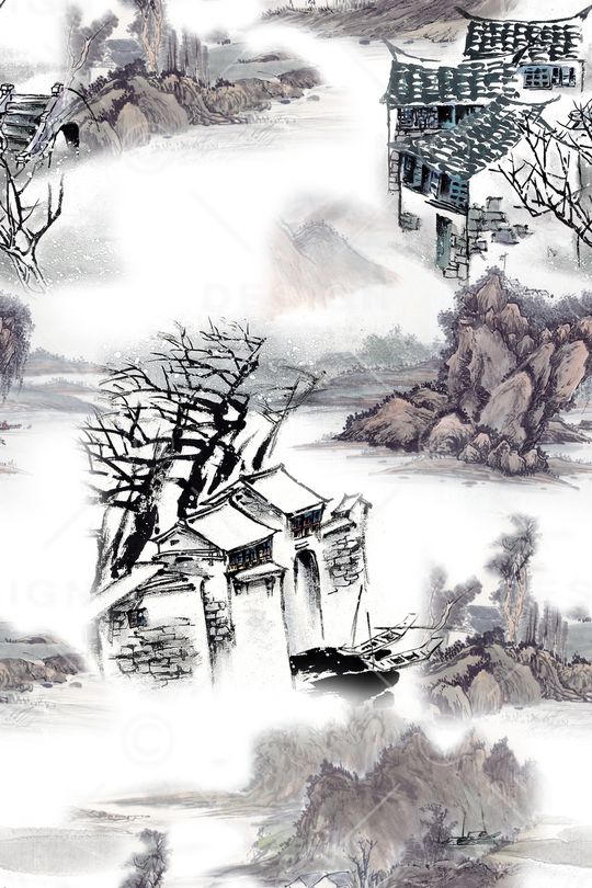 香云纱印花华亿平台图片