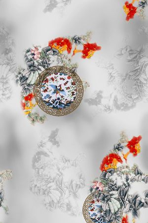 香云纱印花华亿平台图片