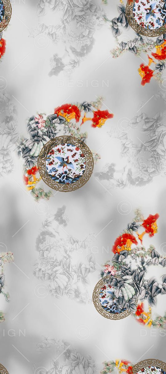 香云纱印花华亿平台图片