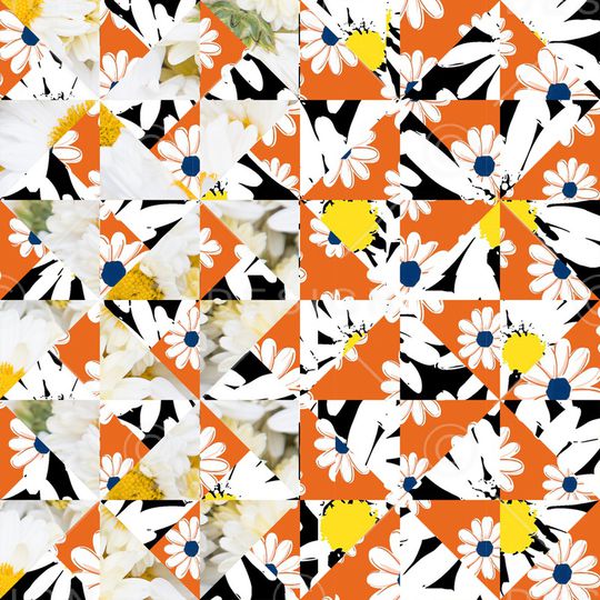 格子印花华亿平台图片