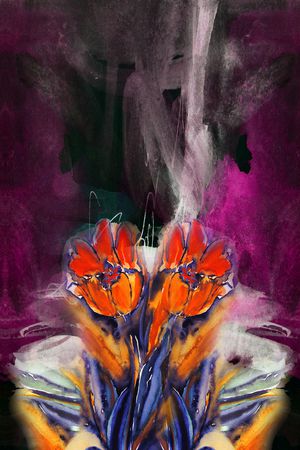 定位花印花华亿平台图片