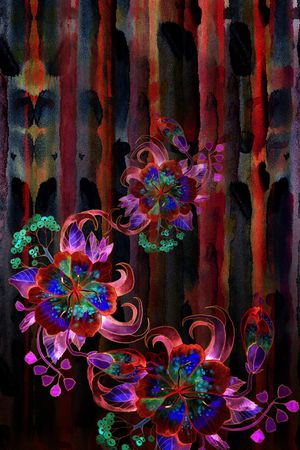 定位花印花华亿平台图片