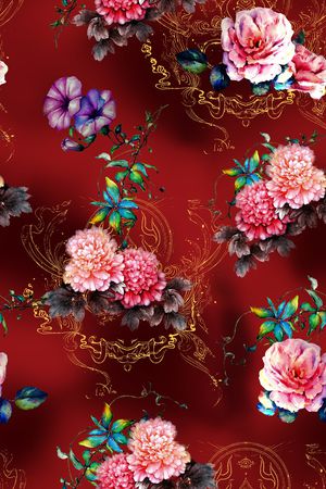 香云纱印花华亿平台图片