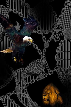 字母印花华亿平台图片