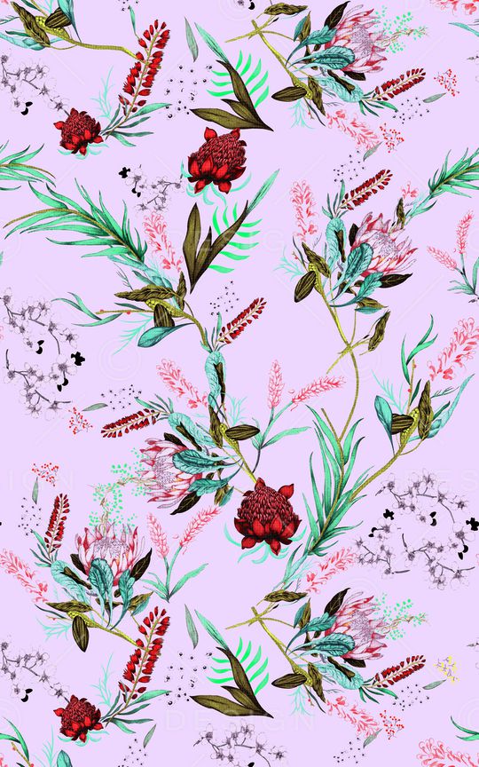 绿植树叶印花华亿平台图片