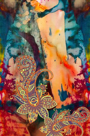 定位花印花华亿平台图片