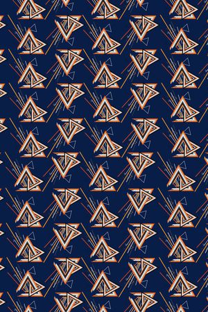 抽象男装印花华亿平台图片