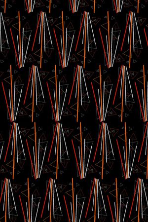 抽象男装印花华亿平台图片