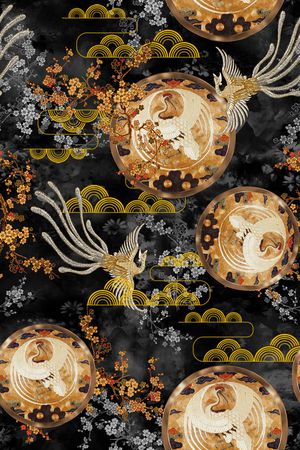 香云纱印花华亿平台图片