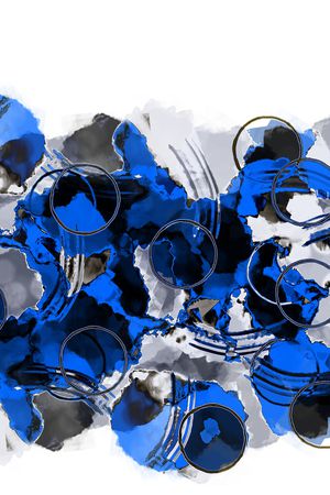 线条印花华亿平台图片