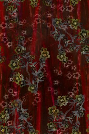 梅花印花华亿平台图片