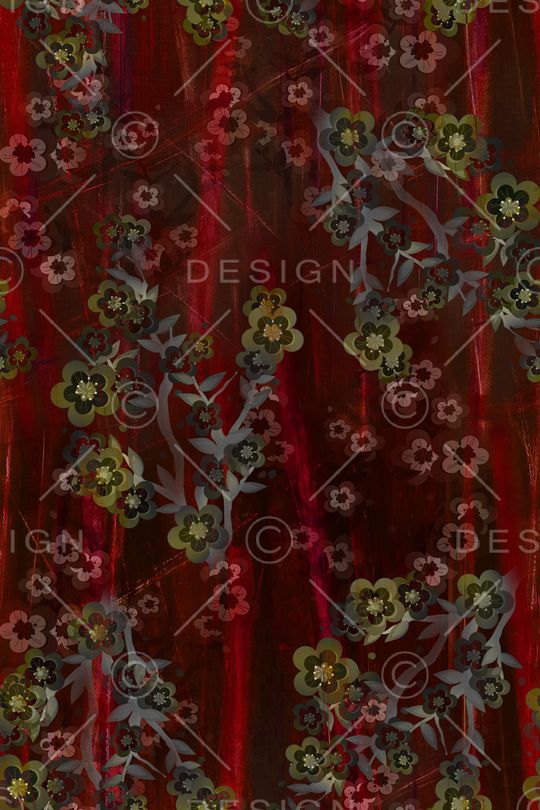 梅花印花华亿平台图片