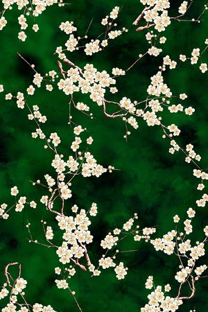 梅花印花华亿平台图片