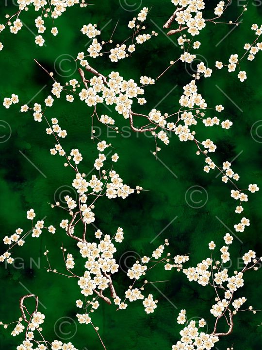 梅花印花华亿平台图片