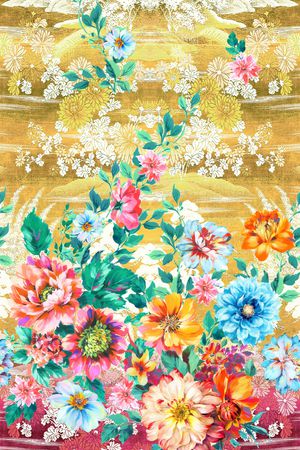 定位花印花华亿平台图片