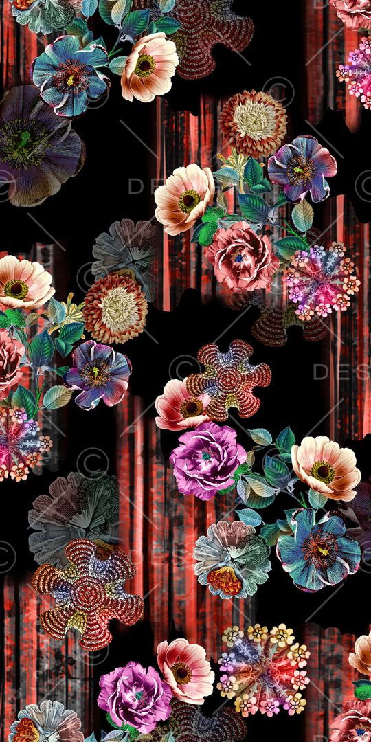 几何印花华亿平台图片