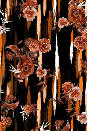 线条印花华亿平台图片