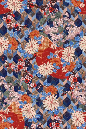 真丝印花华亿平台图片