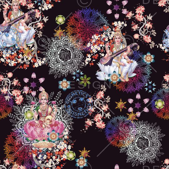 民族风印花华亿平台图片