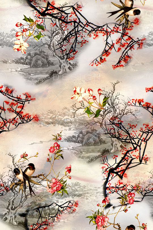 香云纱印花华亿平台图片