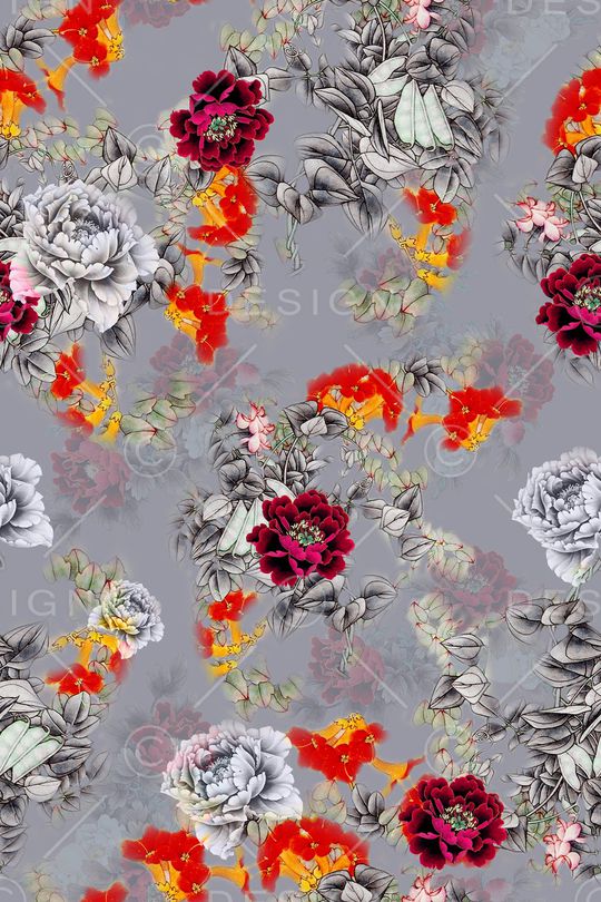 香云纱印花华亿平台图片