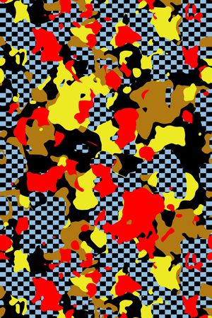 几何印花华亿平台图片