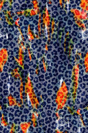 动物纹印花华亿平台图片