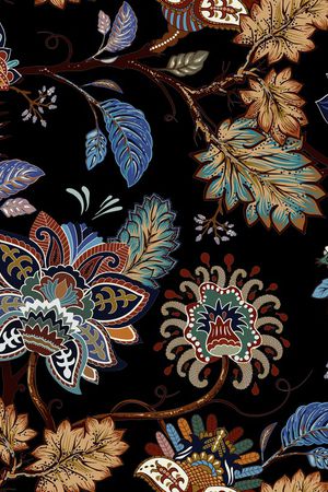 欧式定位花印花华亿平台图片