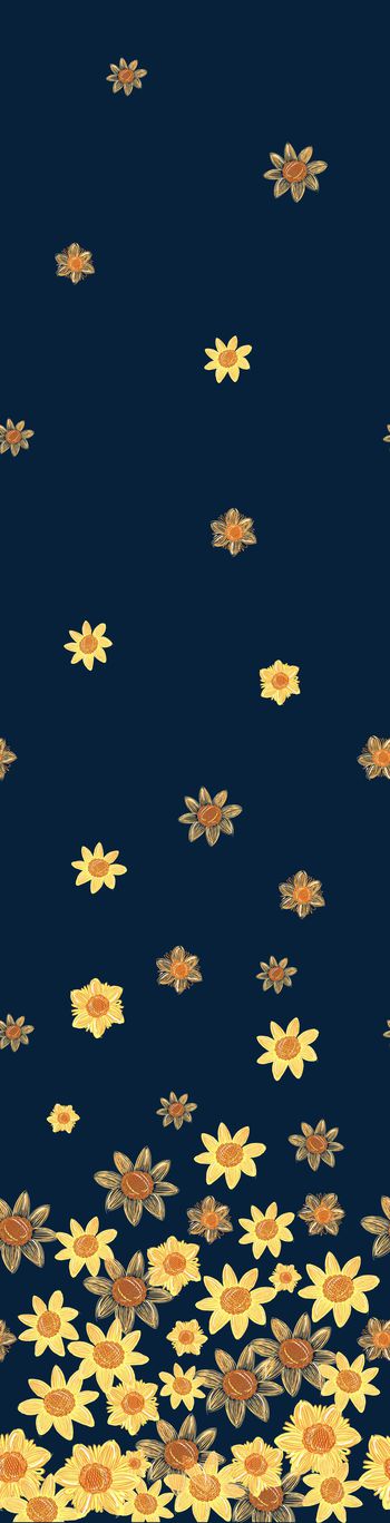 小雏菊印花华亿平台图片