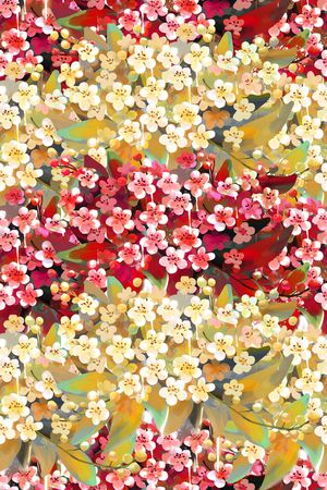 花卉花朵印花华亿平台图片