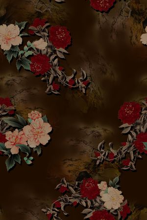 香云纱印花华亿平台图片