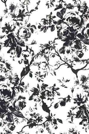 苎麻连衣裙印花华亿平台图片