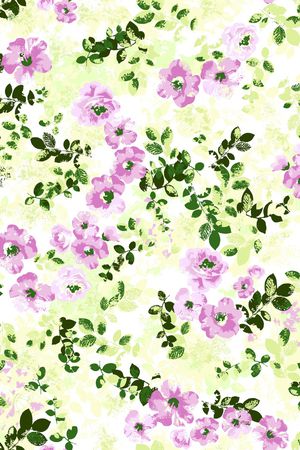 苎麻连衣裙印花华亿平台图片