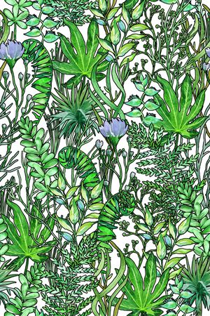 绿植树叶印花华亿平台图片