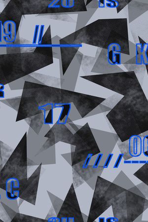 几何印花华亿平台图片