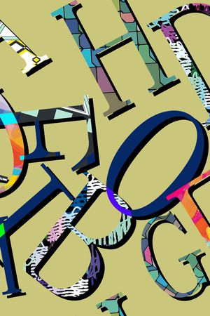 字母印花华亿平台图片