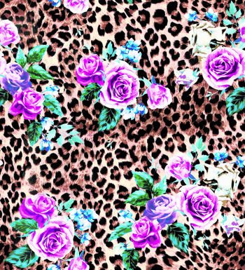 鲜花印花华亿平台图片