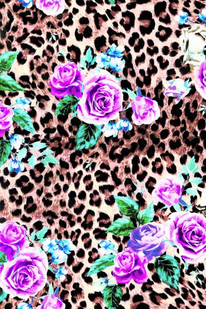 鲜花印花华亿平台图片