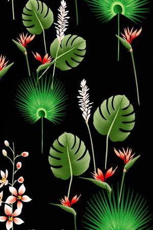 绿植树叶印花华亿平台图片