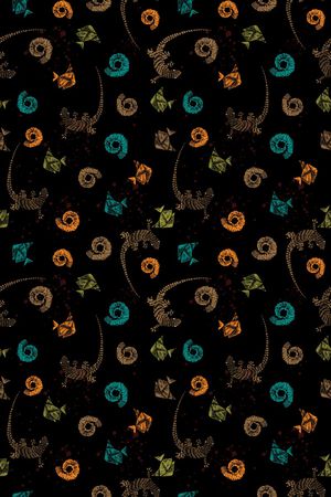 时尚印花华亿平台图片