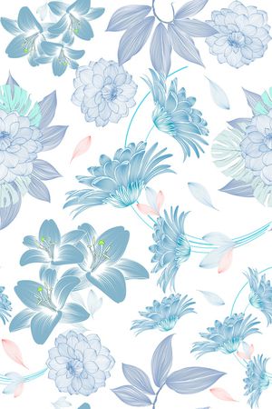 连衣裙印花华亿平台图片