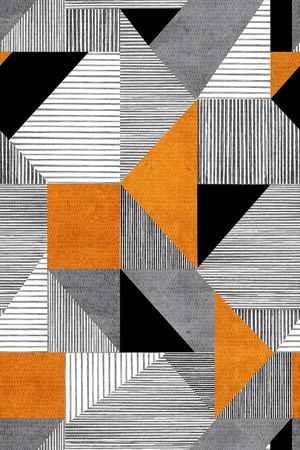 线条印花华亿平台图片