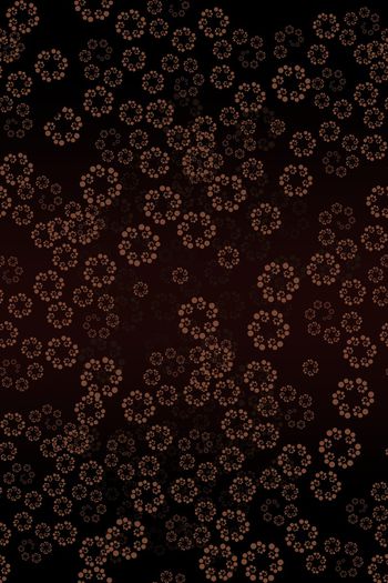 几何花卉印花华亿平台图片