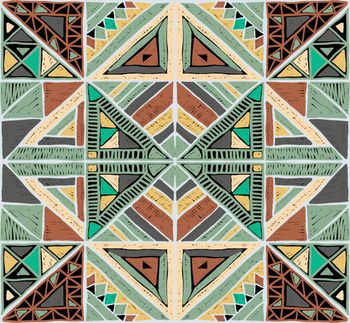 几何印花华亿平台图片