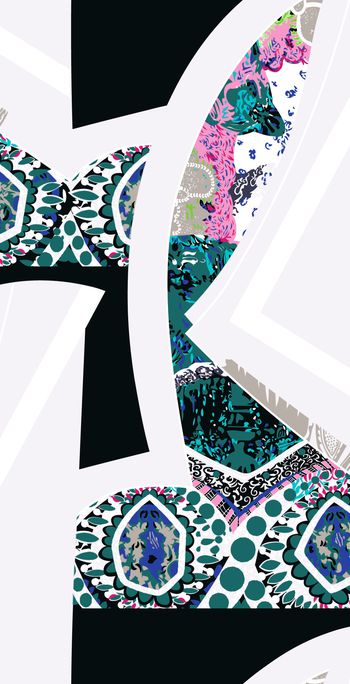 几何印花华亿平台图片