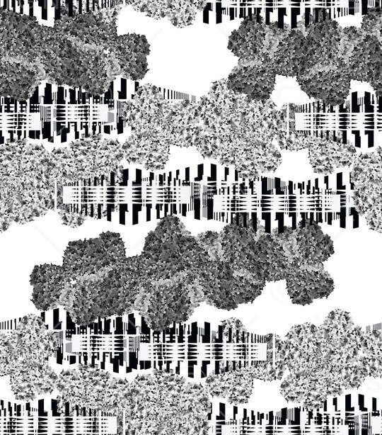 线条印花华亿平台图片