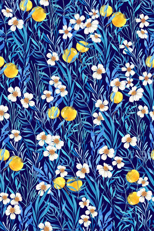 绿植树叶印花华亿平台图片